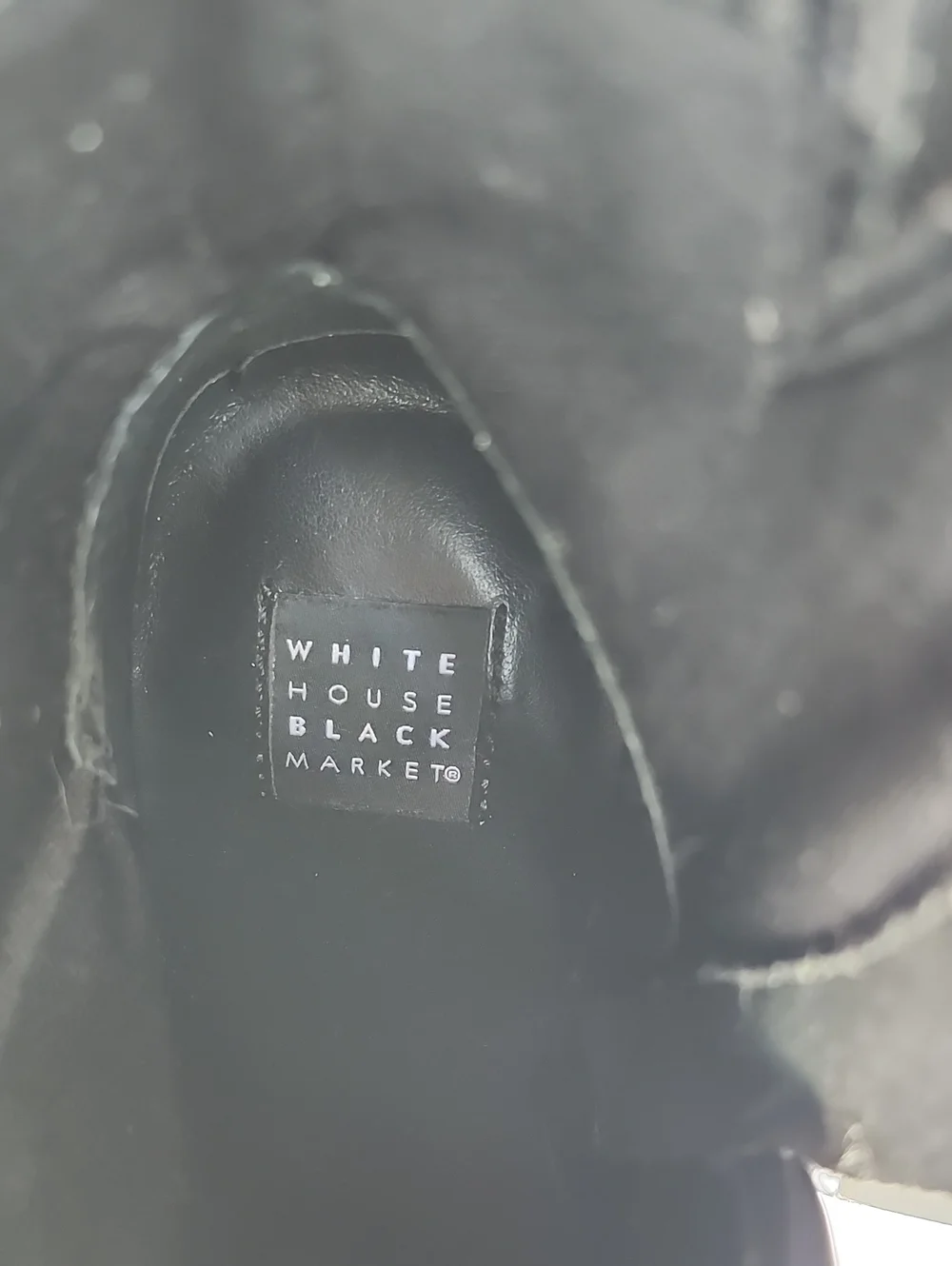 WHITE HOUSE/BLACK MARKET KELSEA LEATHER ANKLE BOOTS